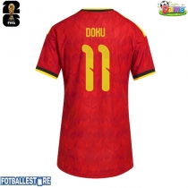 Belgia Jeremy Doku #11 Hjemmedrakt Dame VM 2026 Kortermet